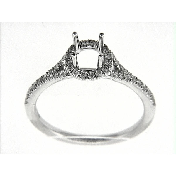 14K W Ring 44Rd 0.29Ct