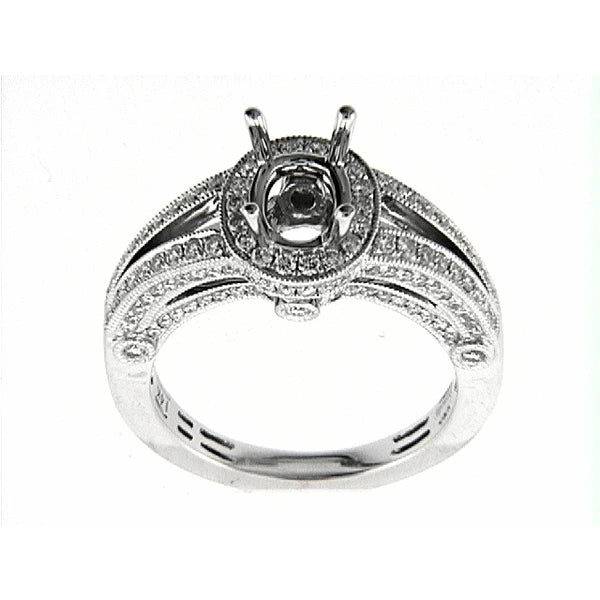 14K W Ring 148Rd 0.84Ct