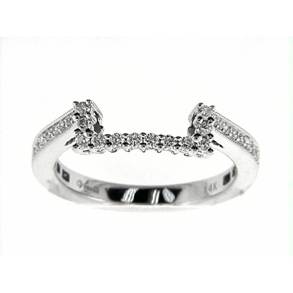 14K W Band 28Rd 0.28Ct