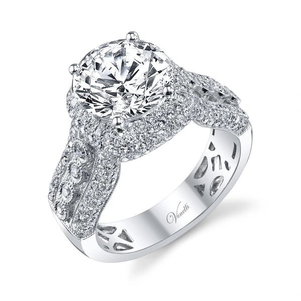 14K W Ring 252Rd 1.18Ct