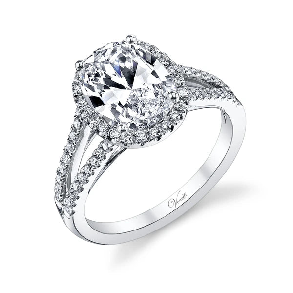 14K W Ring 60Rd 0.40Ct
