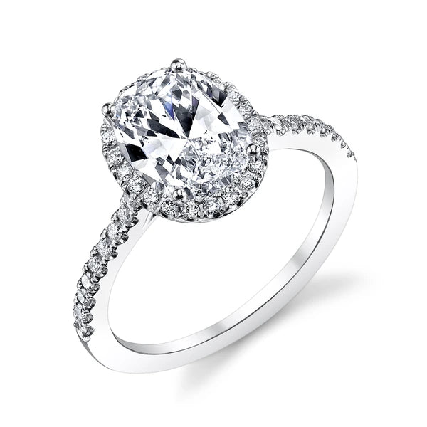 14K W Ring 40Rd 0.29Ct