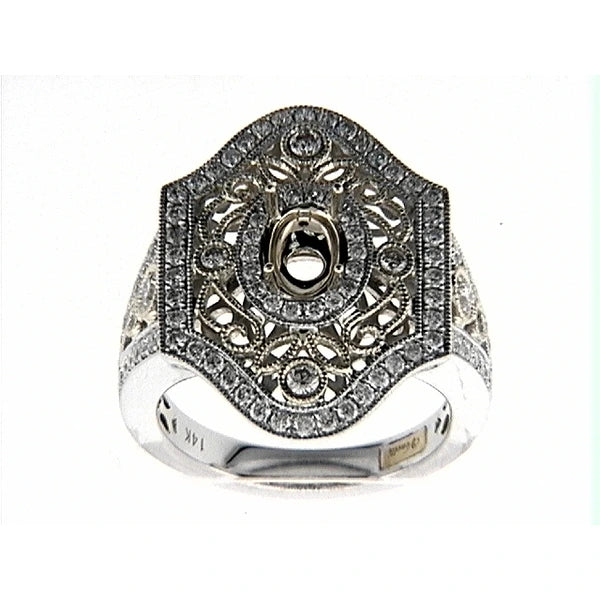 14K Yw Ring 96Rd 0.91Ct