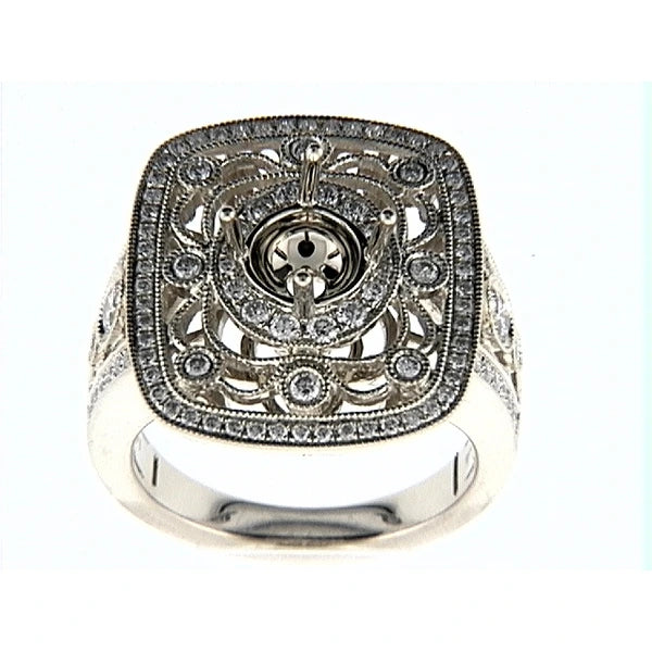 14K Y Ring 110Rd 0.96Ct