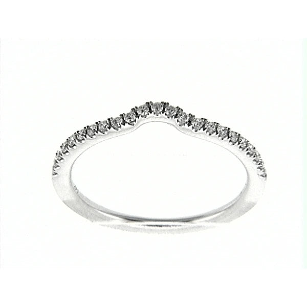 14K W Ring 23Rd 0.18Ct