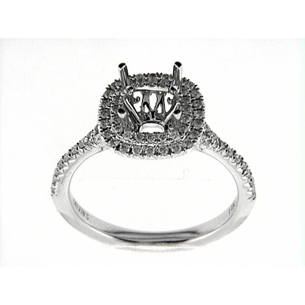 14K W Ring 74Rd 0.39Ct