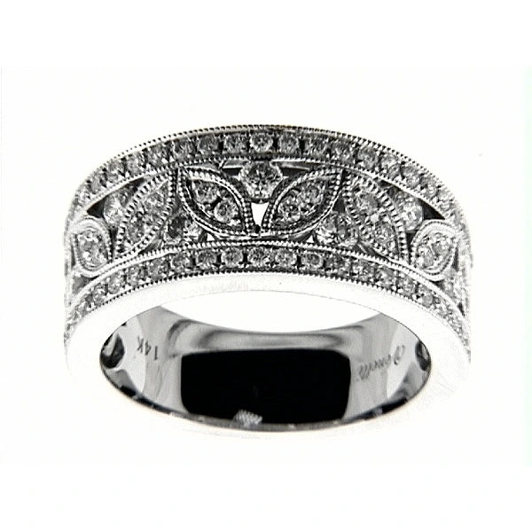 14K W Band 73Rd 0.92Ct
