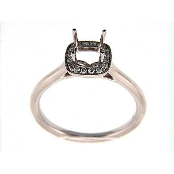 14K Rosegold Ring 16Rd 0.11Ct