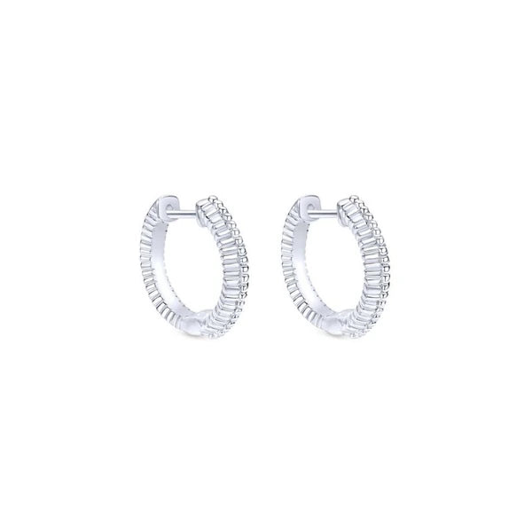 925 Silver Huggies Earrings