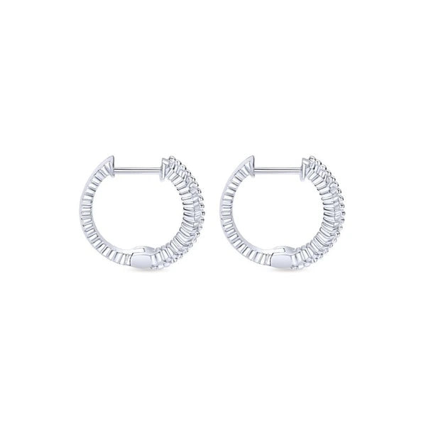 925 Silver Huggies Earrings