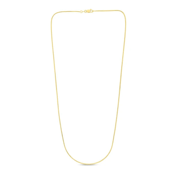 14K Gold .9mm Franco Chain