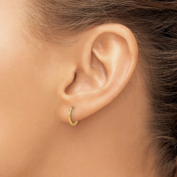 Madi K® Gold Hoop Earrings