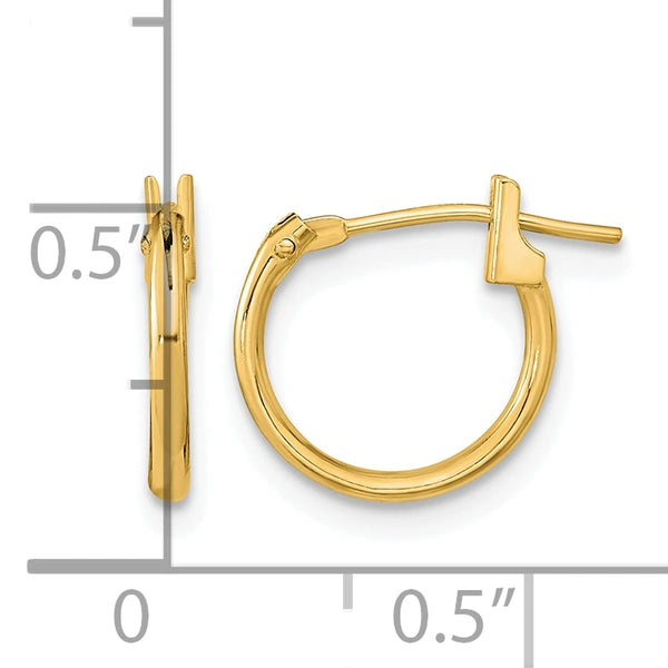 Madi K® Gold Hoop Earrings