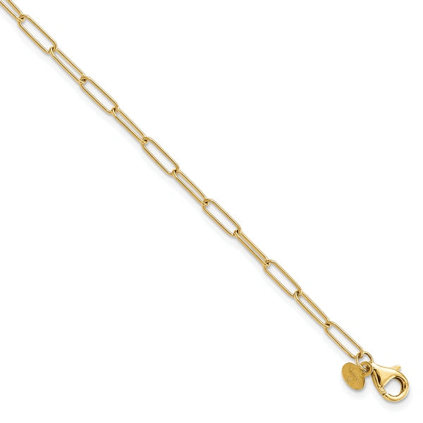 Leslie's Gold Fancy Link Bracelets & Anklets