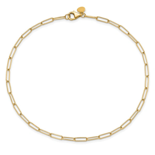 Leslie's Gold Fancy Link Bracelets & Anklets