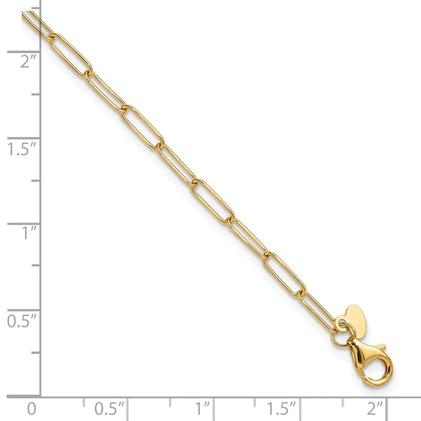 Leslie's Gold Fancy Link Bracelets & Anklets