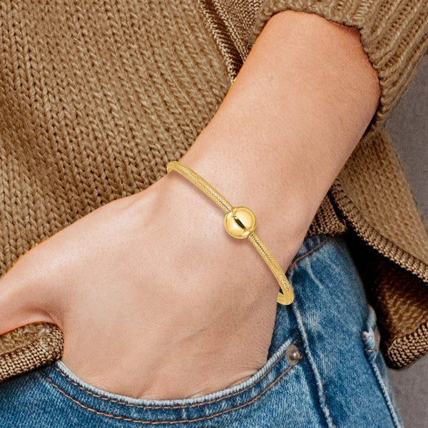 Leslie's Gold Stretch Bracelets