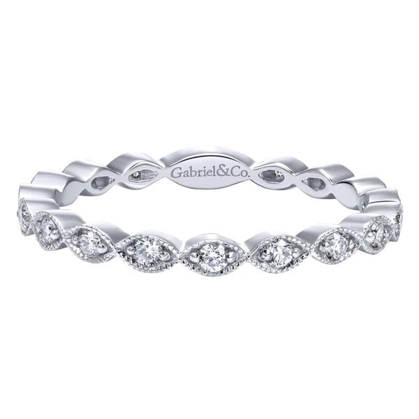 14K White Gold Fashion Ladies Ring