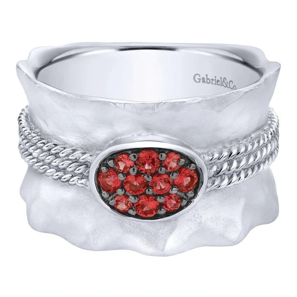 Silver Fashion Ladies Ring
