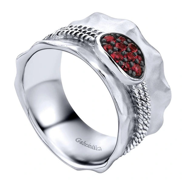 Silver Fashion Ladies Ring