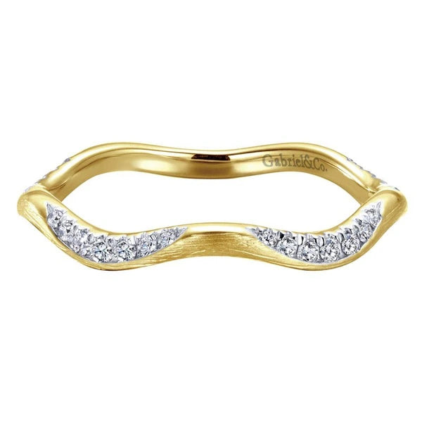 14K Yellow Gold Fashion Ladies Ring