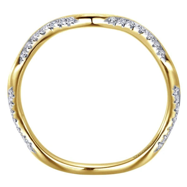14K Yellow Gold Fashion Ladies Ring