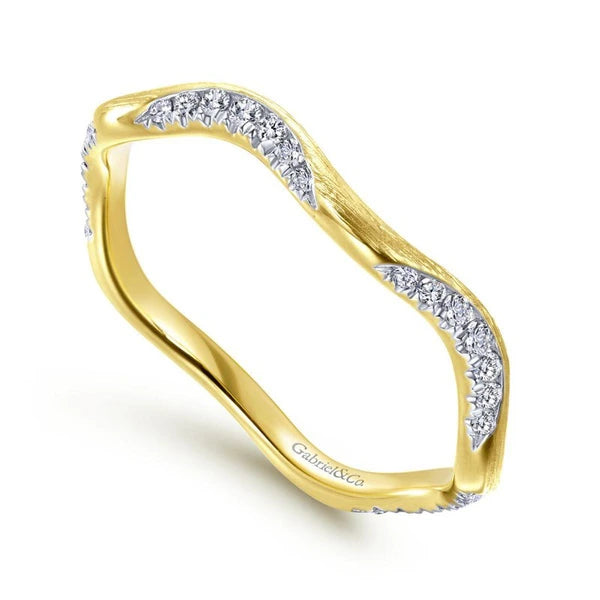 14K Yellow Gold Fashion Ladies Ring