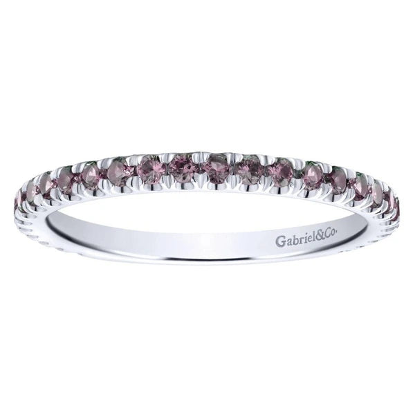 14K White Gold S.Alexandrite Fashion Ring