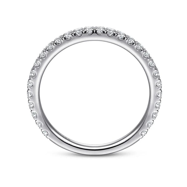 14K White Gold Stackable Diamond Ring