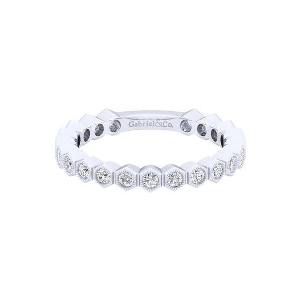 14K White Gold Fashion Ladies Ring