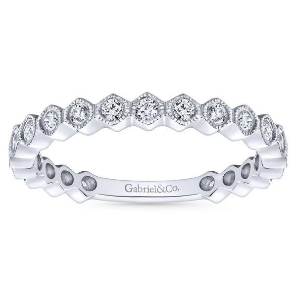 14K White Gold Fashion Ladies Ring