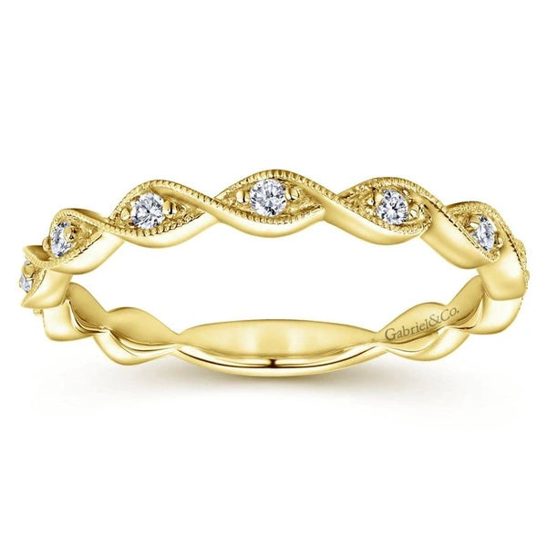14K Yellow Gold Fashion Ladies Ring