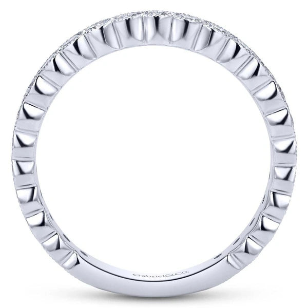 14K White Gold Fashion Ladies Ring