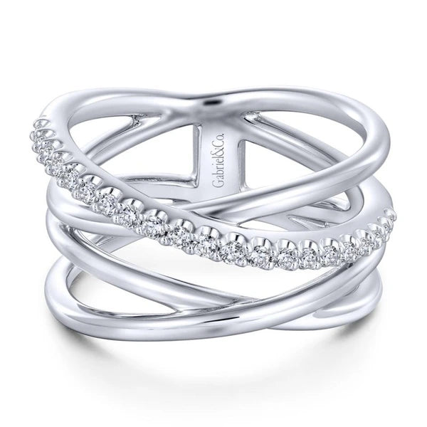 Silver Fashion Ladies Ring