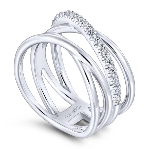 Silver Fashion Ladies Ring