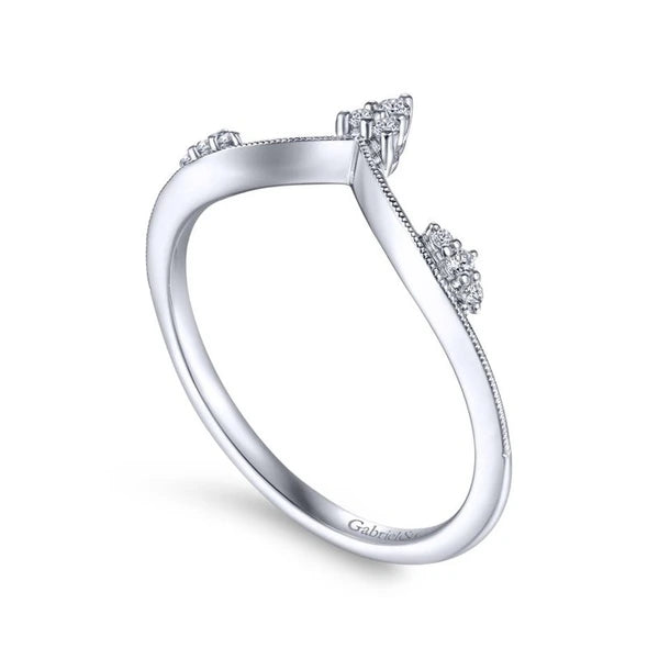 14K White Gold Fashion Ladies Ring