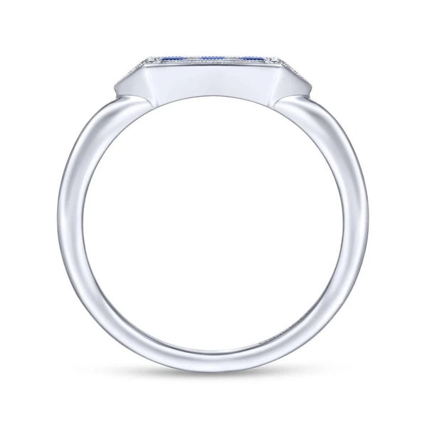 14K White Gold Fashion Ladies Ring