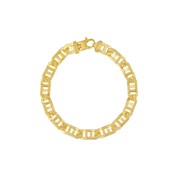 8.35mm Men's Window Link Chain Bracelet