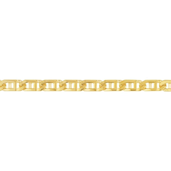 8.35mm Men's Window Link Chain Bracelet