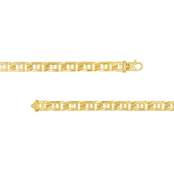 8.35mm Men's Window Link Chain Bracelet