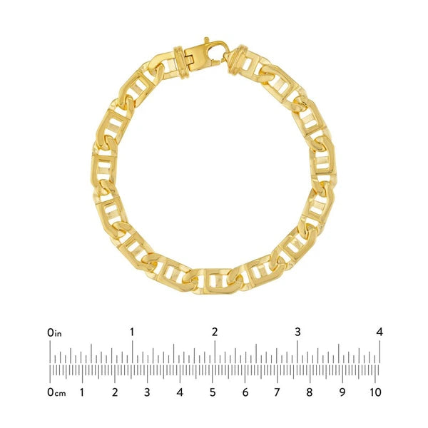 8.35mm Men's Window Link Chain Bracelet
