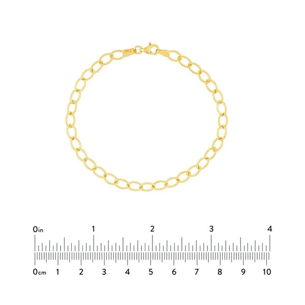 Twisted Link Bracelet