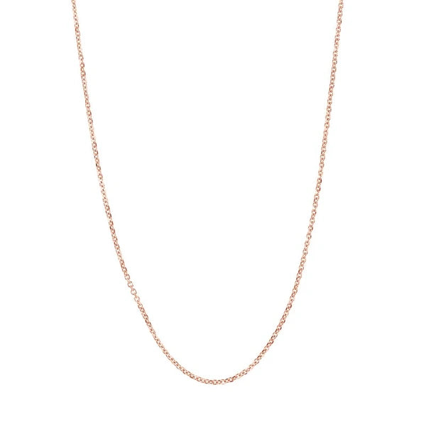 D/C Cable Chain Necklace with Slider Bead