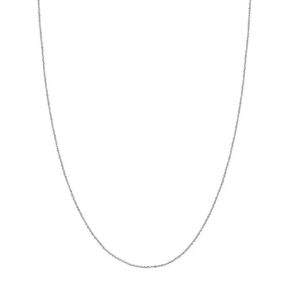 Adjustable Sparkle Chain Necklace with Slider
