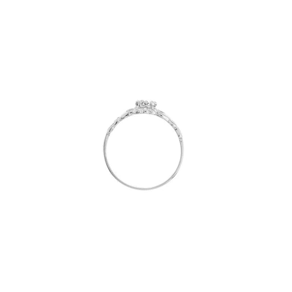 Claddagh Ring with 1/10tcw Diamond Accent