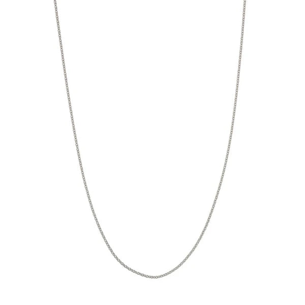 Sterling Silver/Plated Adjustable Cable Chain