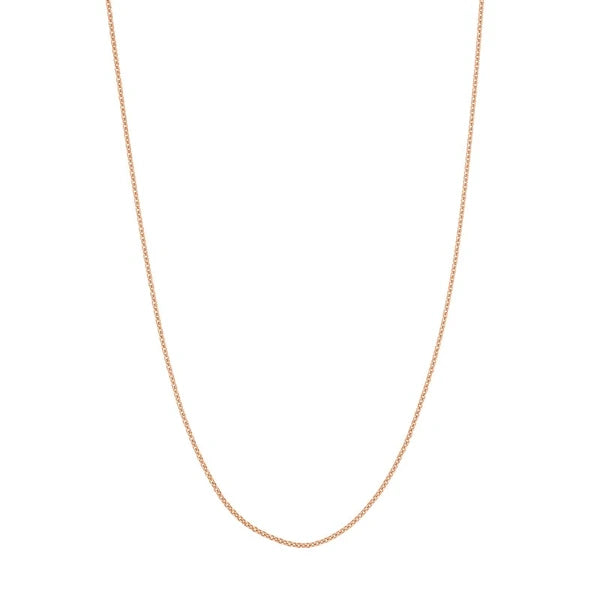 Sterling Silver/Plated Adjustable Cable Chain