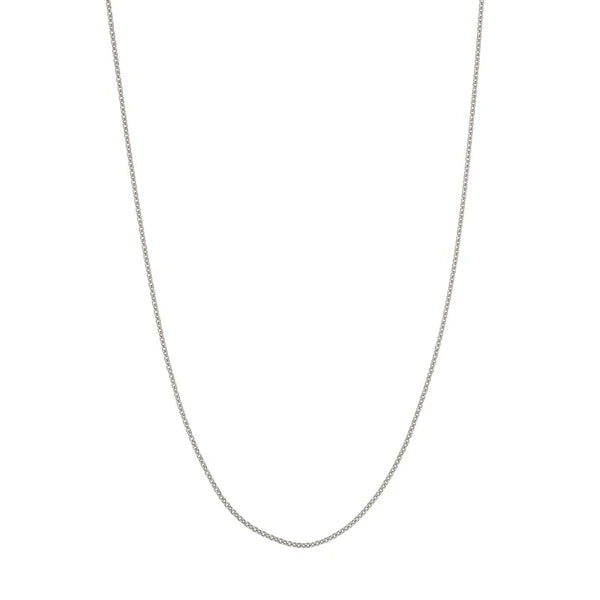 Sterling Silver/Plated Adjustable Cable Chain