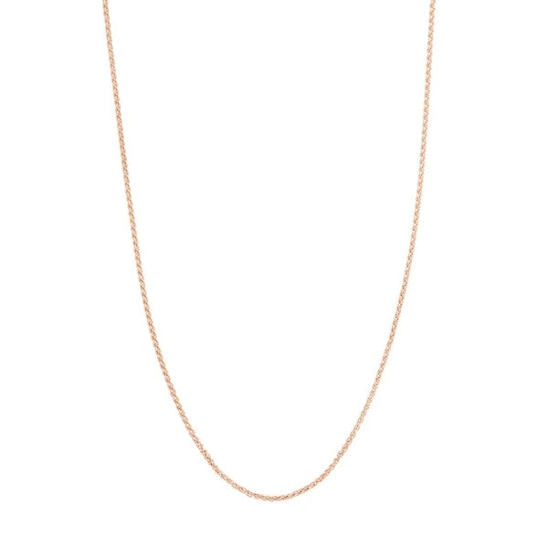 Sterling Silver/Plated Adjustable Wheat Chain