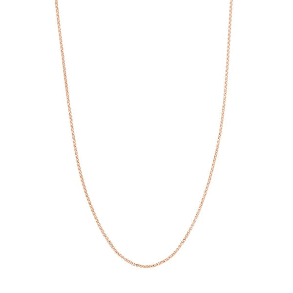 Sterling Silver/Plated Adjustable Wheat Chain